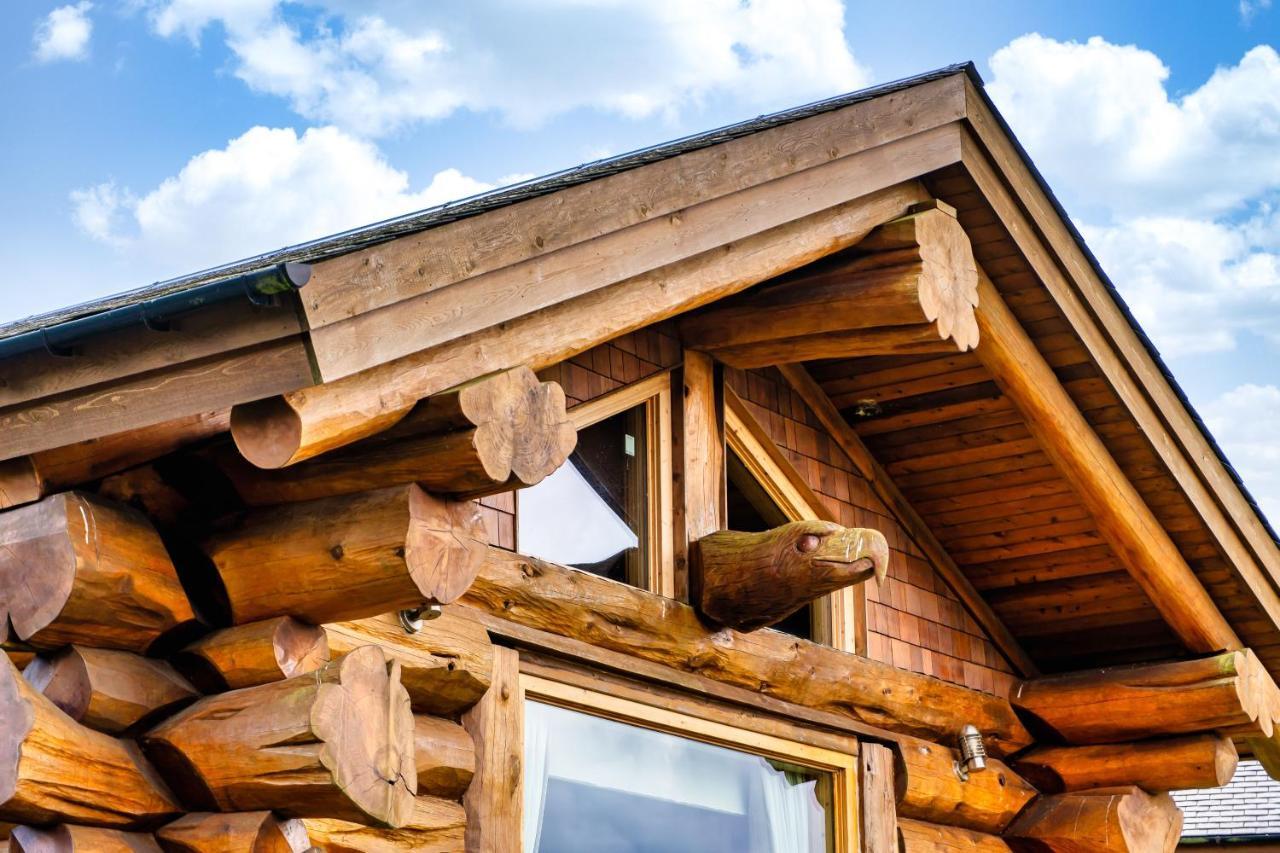 The Log Cabins At The Vu Bathgate Exterior foto